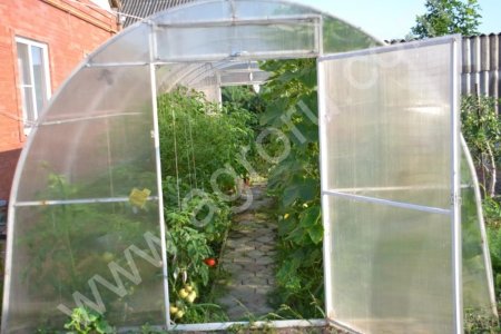 Теплица Уралочка 3 х 10 х 2 с поликарбонатом