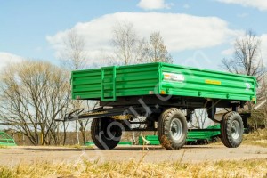 2ПТС 5 прицеп самосвальный на три стороны г п 5 тонны