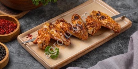 Шашлык из куриных крыльев