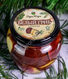 Маринованные белые грибы боровики цельные / ДАРЫ-ЮГРЫ-ХМАО / 250 гр