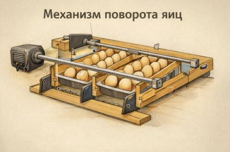 Инкубатор своими руками — механизмы поворота яиц и реле времени (часть 2)