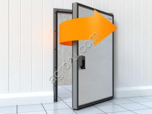 Производство Холодильных Дверей Под Размер Заказчика - Откатные и Распашные.