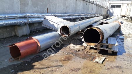 Трубы б/у 530х6 мм., толщина стенки: 6 мм.