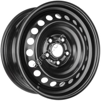 ДШ 5*112 16*6 D57.1 ET43 Magnetto 16018 черный глянцевый, (арт.: 16018 AM)