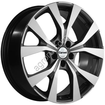 ДЛ 5*114.3 19*7 D67.1 ET45 Carwel 1906 BLF, (арт.: 00139784)