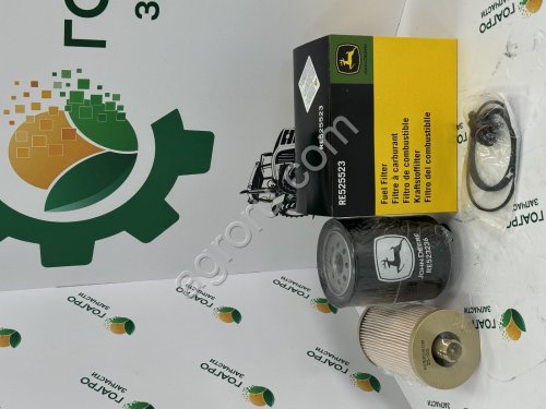 John Deere (оригинал) Комплект фильтров топливных (RE523236 + RE520906) RE525523
