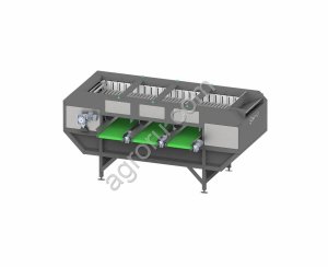 Роликовый калибратор для картофеля, лука и овощей