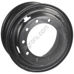 Диск колесный 8.5*20 ET163 10*335 D281 ЧКПЗ КАМАЗ 6520 черный КД без вент., (арт.: 330.30.3101012)