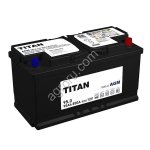 Аккумулятор АКБ-6СТ-95 (850A) о/п Titan AGM Н.Новгород  353x175x190 (не обслуж), (арт.: 4610082702141)