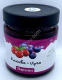 Варенье ассорти из дикорастущей лесной ирги и клюквы / ДАРЫ-ЮГРЫ-ХМАО / 200 гр