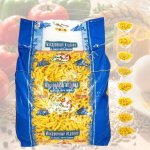 Макароны группа А из твердых сортов пшеницы пакет 3 кг в ассортименте