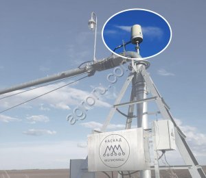 Электрический коллектор центральной опоры для дождевальной машины