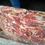 Мясо блочное, говядина.