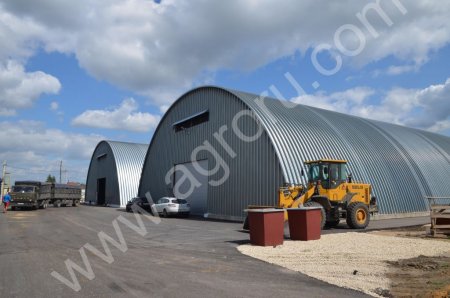Бескаркасные ангары