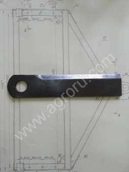 Нож кукурузной жатки Ростсельмаш