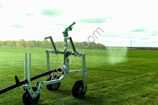 Тележка с пушкой для барабанной дождевальной машины