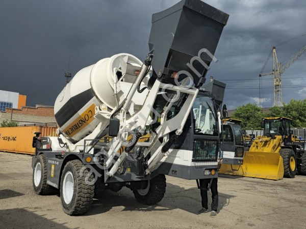 Бетоносмеситель с самозагрузкой YNIX QGMC6000 (24м3/час)