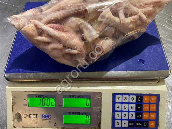 Лапы куриные ЦБ монолит и фасовка