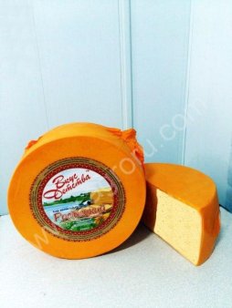 Сыр твёрдый Российский большого цилиндра