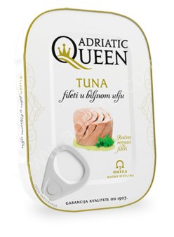 Филе тунца в растительном масле Adriatic Queen