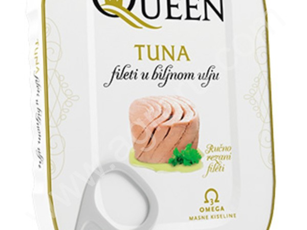Филе тунца в растительном масле Adriatic Queen