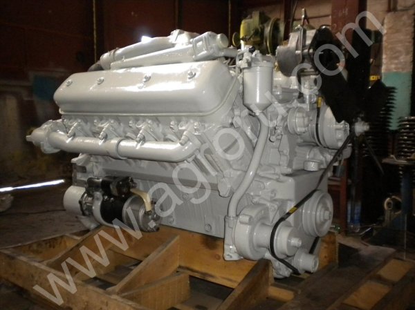 двигатель Ямз-238 Нд-5 с турбонадувом.