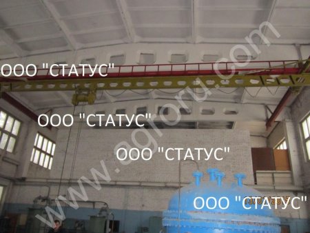 Кран мостовой подвесной однобалочный