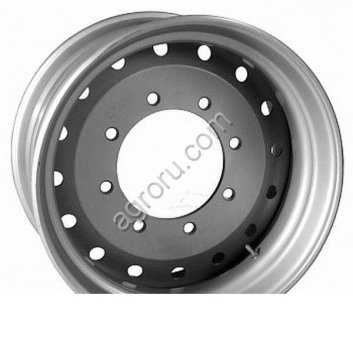 Диск колесный 11.75*22.5 ET0 8*275 D221 ЧКПЗ серебристый с вент., (арт.: 167.9911.00.3101012-70)