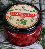 Земляника лесная в сахарном сиропе / ДАРЫ-ЮГРЫ-ХМАО / 250 гр
