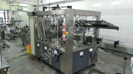 Автоматический моноблок (б/у) для распределения и обжима шампанских колпачков MONOSTADIO F/T6, Серий