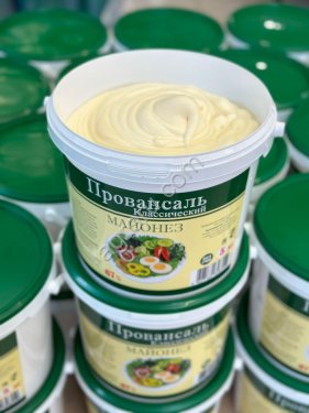 Майонез 50,5%,67%,78% - 10л.