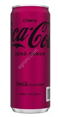 Coca Cola Zero Cherry 0.33л