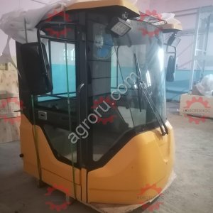 Кабина жёлтая для фронтальных погрузчиков Fukai SZM HZM Bull