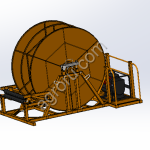 Установки для трассирования рукавов и кабелей