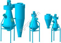 Воздушный сепаратор зерна и пластика