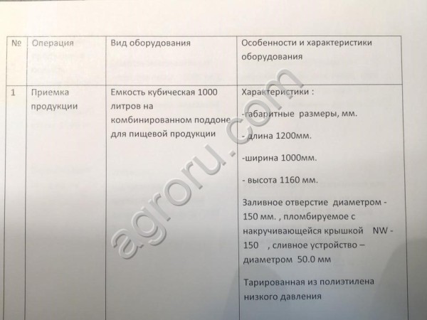 Емкость 1000л с электропр. и мешалкой (aisi -304)