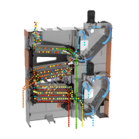 Воздушно-ситовый сепаратор ELICA 7-06/14/23/33/114