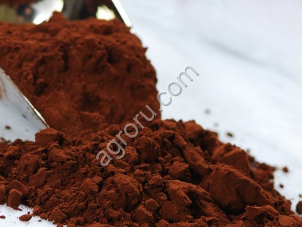 Какао-порошок алкализованный с пониженным содержанием жира 10-12%, кг