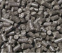 Пеллеты из лузги подсолнухов