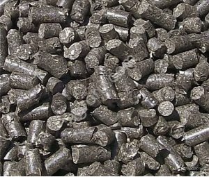 Пеллеты из лузги подсолнухов