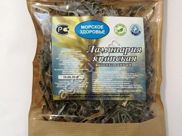 Ламинария японская шинкованная 100 гр,