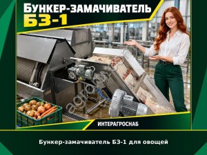 Бункер-замачиватель БЗ-1 для овощей