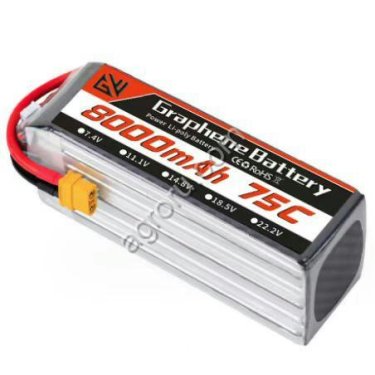 Аккумулятор LiPo 6S 8000 мАч 75C, 22,2 В