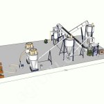 Пресс гранулятор кольцевой , линия гранулирования