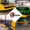 Жатки Akturk Makina для уборки подсолнечника