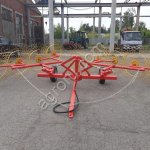 Грабли ворошилки ГВВ - 8 колёс прицепные