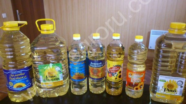 Масло подсолнечное рафинированое дезадорированое вымороженое