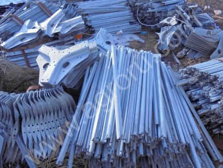 каркасы промышленных оцинкованных теплиц Антрацит новые