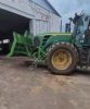 Буртовщик (отвал) для силоса на John Deere