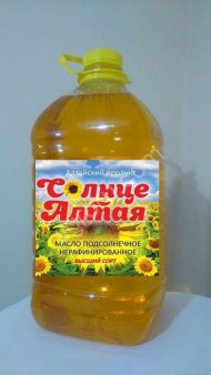 Масло подсолнечное